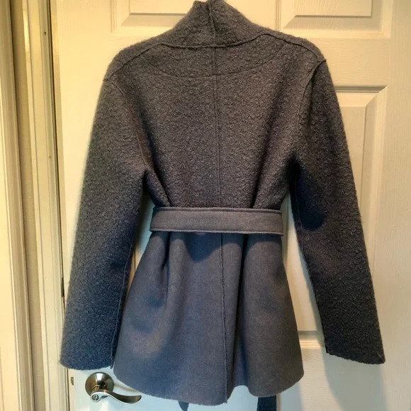 Parkhurst Belted Jacket Medium Slate Blue - Picture 4 of 7